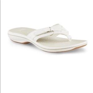 Everlast White Adjustable Thong Sandals NWT NIB
